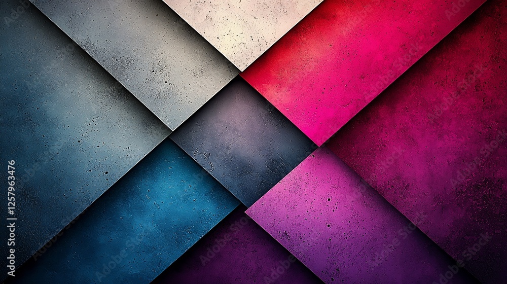 Poster abstract colorful geometric texture background, design element