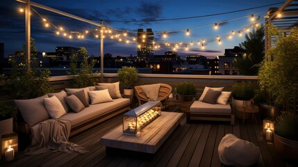 Obraz premium sky house stars