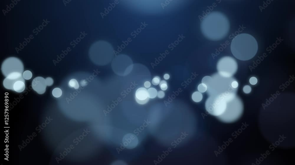 Poster abstract background sparkling particles and bokeh lights bokeh blured. motion video 4k resolution gr