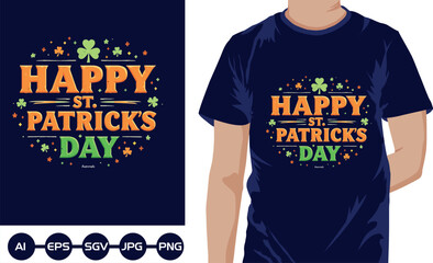 Happy st patricks day t shirt design 2025