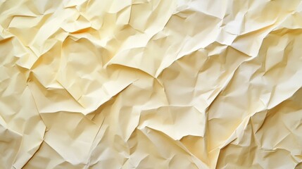 Obraz premium Muted yellow and deep beige paper-style fold background, subtle texture.