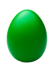 Green Easter egg, Easter egg isolated on white or transparent background png image