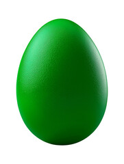 Green Easter egg, Easter egg isolated on white or transparent background png image