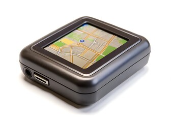 gps device isolated on a white background