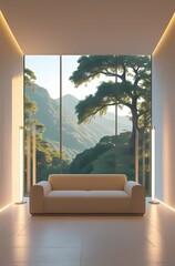 interior luxury apartment comfortable suite lounge