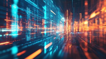 Financial growth analysis on multiple devices in a modern workspace.