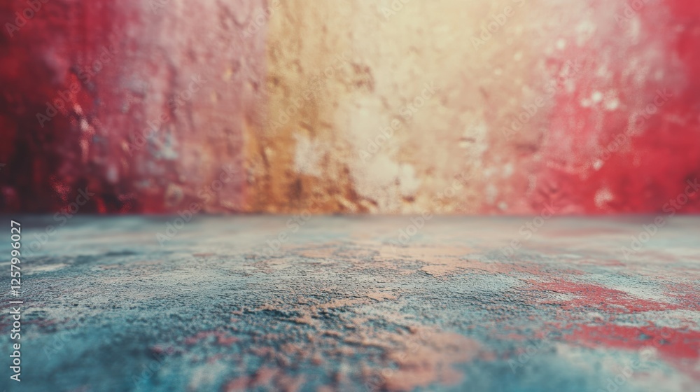 Poster abstract blurry concrete background with copy space
