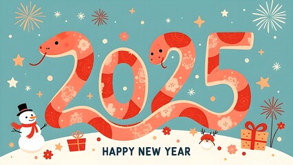 Happy New Year 2025 Year of the Snake