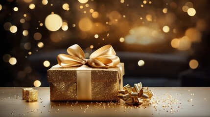 present gold presents