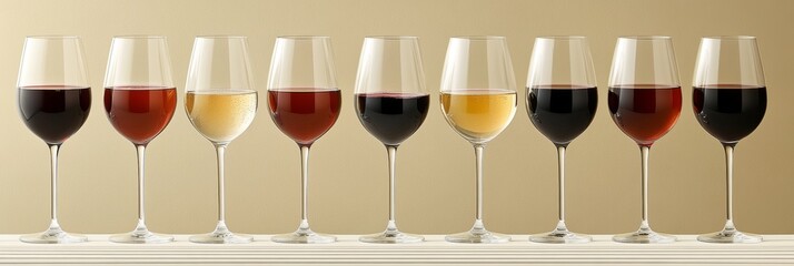 Wine Collection, Fine Red Varietals Visual Symphony, Cabernet Sauvignon, Merlot, Pinoir Noir
