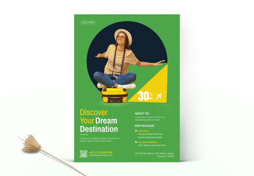 Travel Flyer Poster Layout