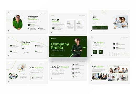 Company Profile Presentation Design