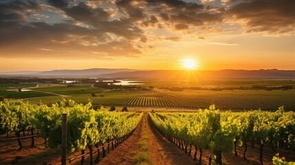 Fototapeta premium vineyard livermore valley wine