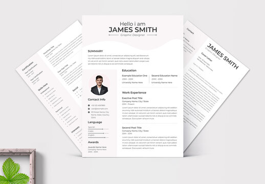 Resume and Cover Letter Set