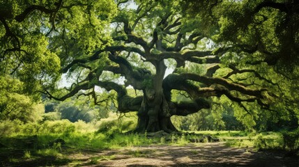 Fototapeta premium forest big tree