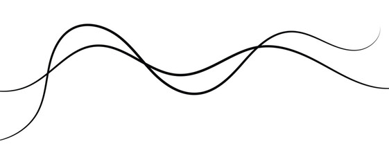 abstract wave curved background line design, vector illustration.