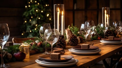 napkins christmas table