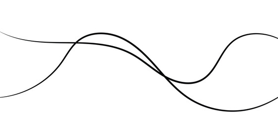 abstract wave curved background line design, vector illustration.