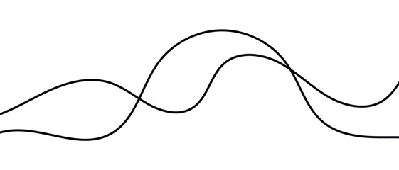 abstract wave curved background line design, vector illustration.