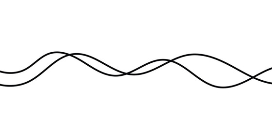 abstract wave curved background line design, vector illustration.