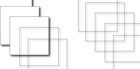 Abstract background with cubes. Modern geometric background. White ceramic brick tile.	
