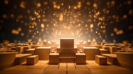 Obraz premium photo box background
