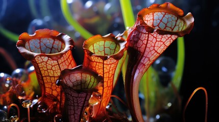 Fototapeta premium sarracenia pitcher plant