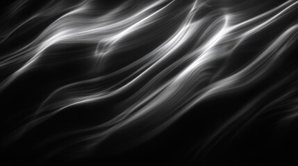 Fototapeta premium Black background with soft blurred texture, smooth and artistic