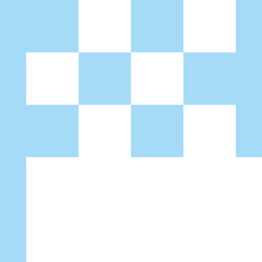 Fototapeta premium Finish Line icon logo design