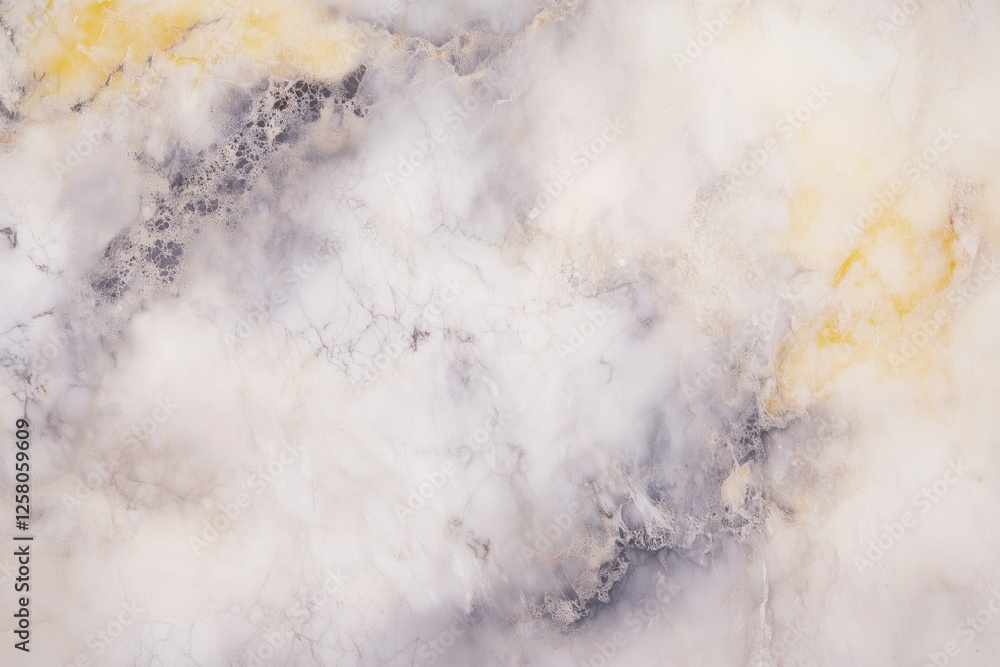 Poster elegant marble texture with subtle yellow and gray patterns