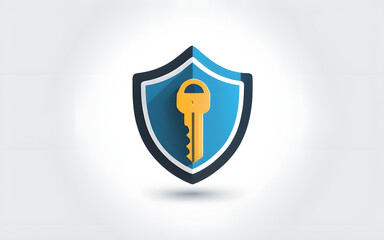 Key Icon Representing Security, Solutions, and Unlocking Potential
