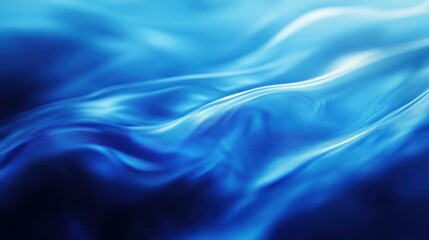 Fototapeta premium Blue background with smooth blurred texture, dreamy and artistic