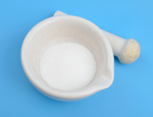 Potassium nitrate with chemical formula KNO3