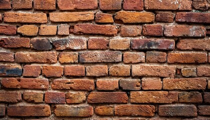 Obraz premium rustic rough brick wall texture 