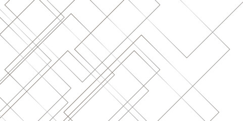 Abstract minimal geometric white and gray light background design. white transparent material in triangle diamond and squares shapes in random geometric pattern.