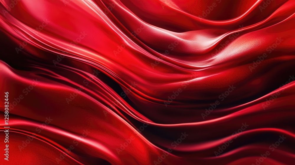 Poster A flowing stream of red wine caught in mid-motion, creating a harmonious visual of richness, elegance, and indulgence against a luxurious backdrop.