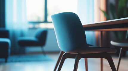 A cozy home office setup.