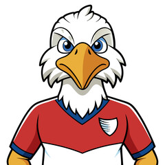 bald eagle vector illustration