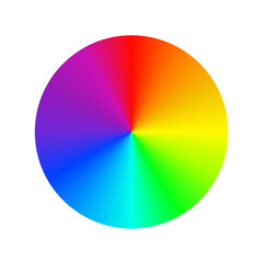 Fototapeta premium 色彩環 丸
