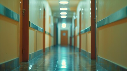 Enhancing Hospital and Clinic Imagery: Create Stunning Visuals with Blurred Backgrounds in Corridor Photography Using Depth of Field, Bokeh Effects, and Professional Editing Techniques to Highlight He