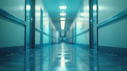Enhancing Hospital and Clinic Imagery: Create Stunning Visuals with Blurred Backgrounds in Corridor Photography Using Depth of Field, Bokeh Effects, and Professional Editing Techniques to Highlight He