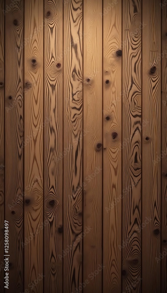 Poster generative ai image showcasing a detailed wood grain texture background