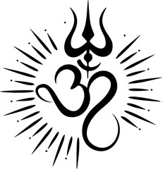 Obraz premium Indian Religious Symbol