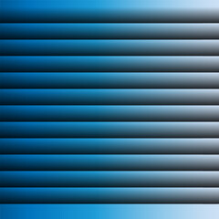 Obraz premium Blue and white gradient abstract background and texture, pattern, blinds, window, metal, light, horizontal, design, wall,