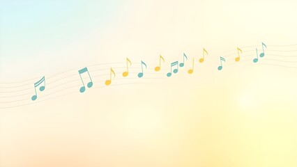 music notes design.