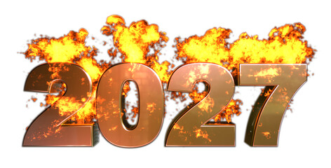 炎をまとった西暦2027年。