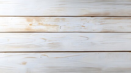 Fototapeta premium Weathered white wood planks arranged artistically.