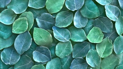 Fototapeta premium Elegant Dark Green Leaves in Sharp Focus with High Resolution Detail