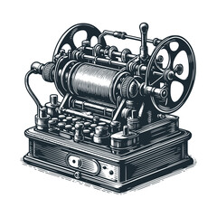 Telegraph old machine