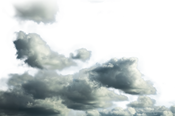 isolated dramatic dark clouds in the sky, dark storm clouds.before rain